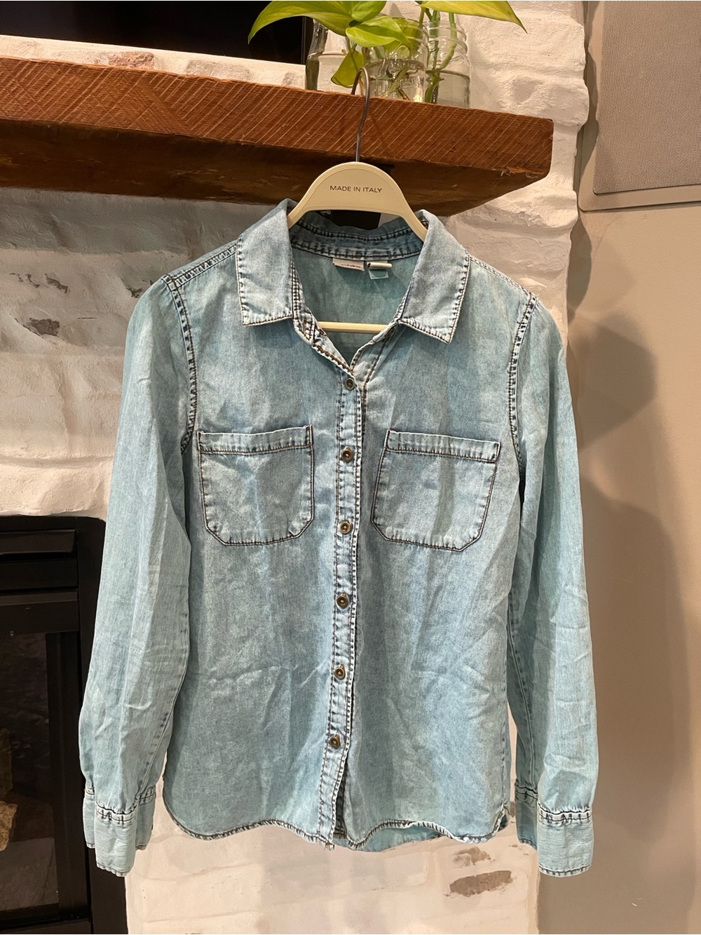 Mudd Light Blue Denim Shirt